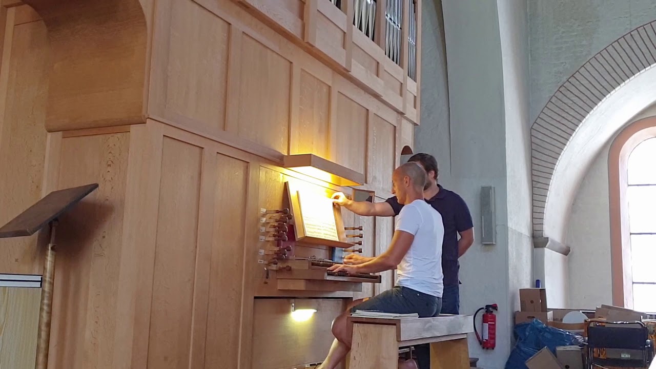 Georg Friedrich Händel (1685-1759) : Sonata in G   Daniel Kaiser, Orgel