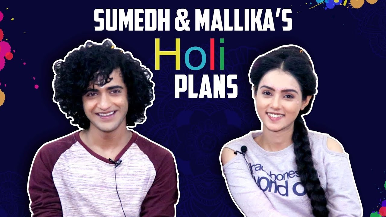Sumedh Mudgalkar And Mallika Singh Share Their Holi Plans | Radha Krishn