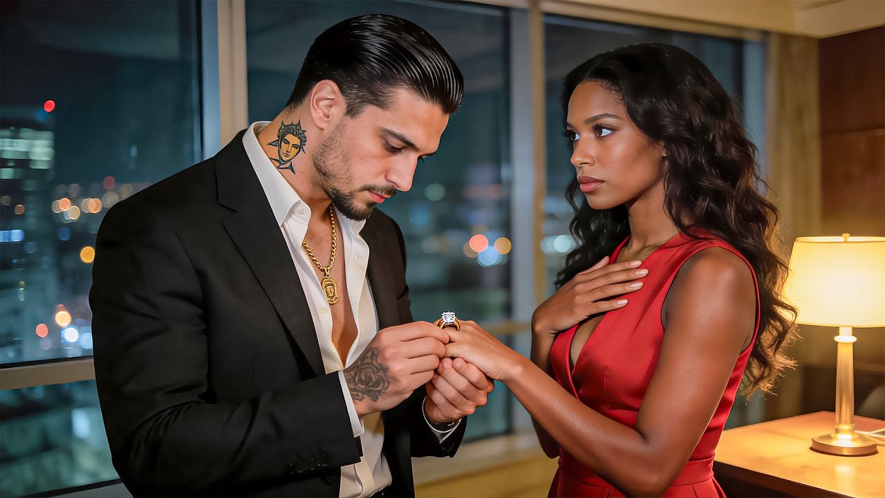 The mafia boss saw his secretary’s ring and ordered, ‘Take it off—you’ll marry me.