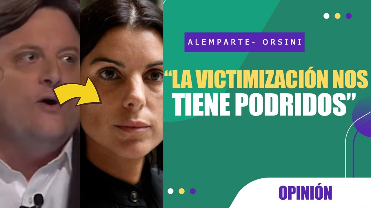 Gabriel Alemparte ARREMETE CONTRA MAITE ORSINI por VICTIMIZAR A GIORGIO JACKSON