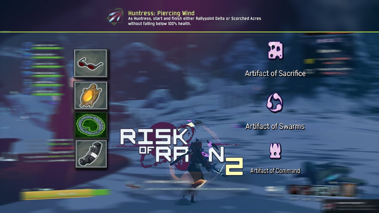 Risk Of Rain 2  - Huntress: Piercing Wind Achievement