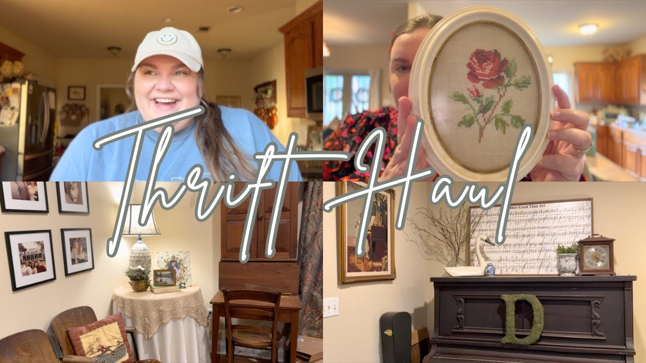 My Favorite Facebook Marketplace Antiques | Cottage Home Thrift Haul 
