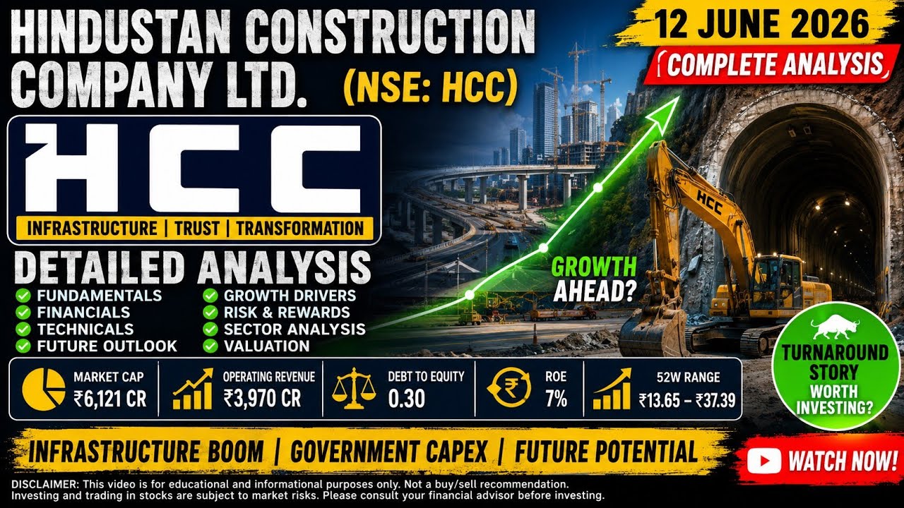 Анализ акций Hindustan Construction Company (HCC) на 2026 год | Возрождение или &laquo;ловушка стоимости&raquo;?
