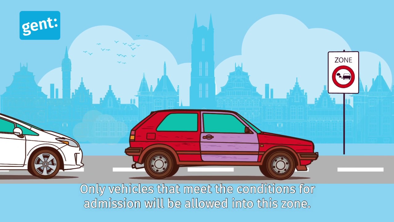 Low emission zone Ghent 2020
