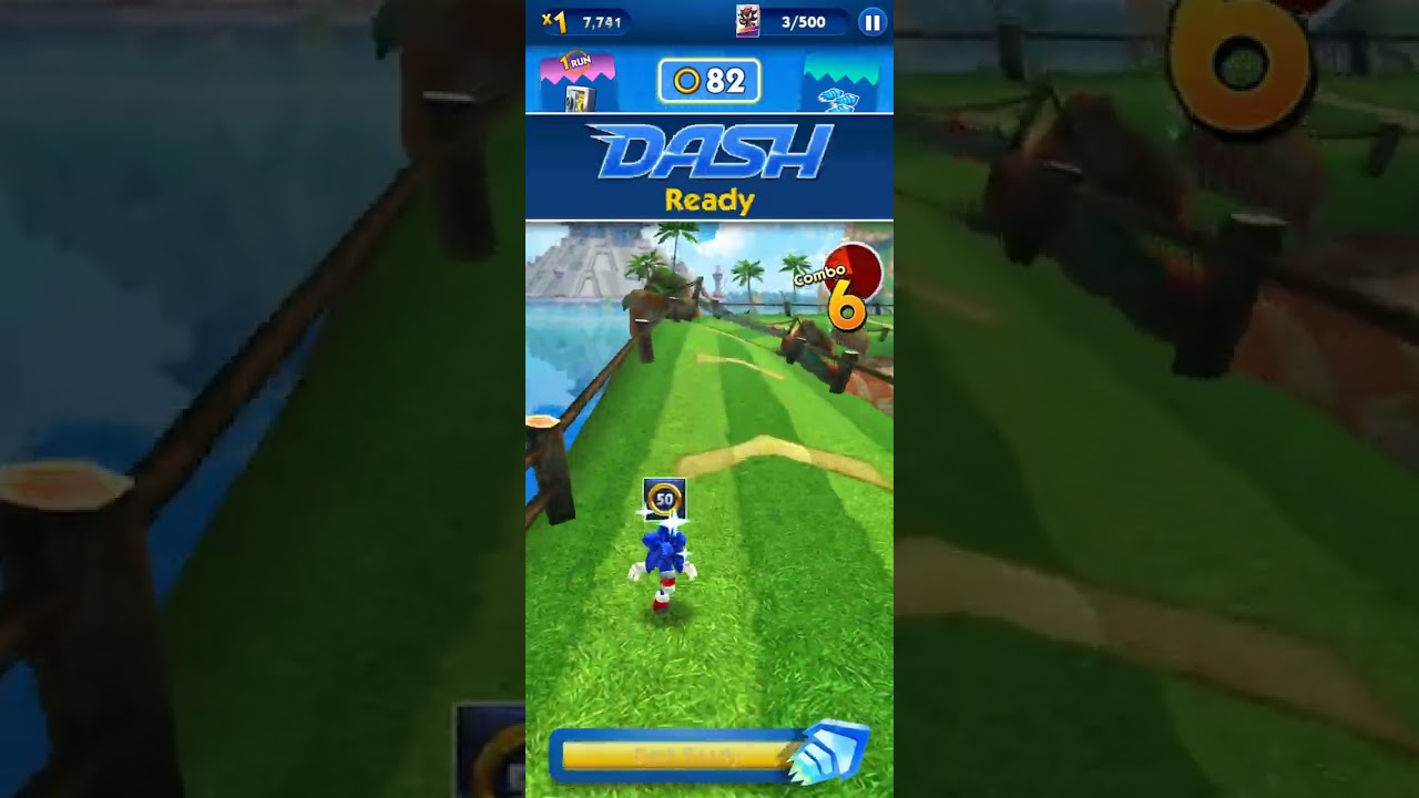 Part 1 sonic dash ( too lazy to edit)