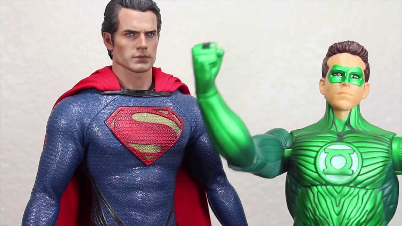 Man Of Steel Hot Toys Superman Movie Masterpiece 1/6 Scale Collectible Figure Review