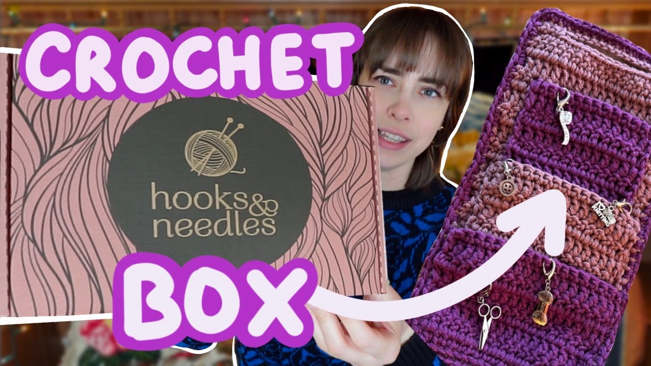 CROCHET subscription box from HOOKS & NEEDLES