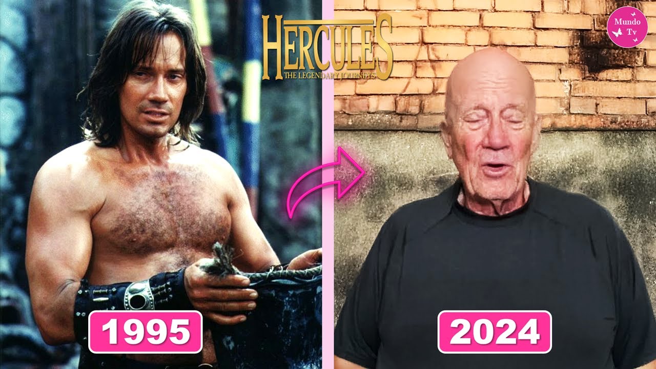 Así lucen los Personajes de la Serie Hércules Los Viajes Legendarios en 2024 - Then and Now