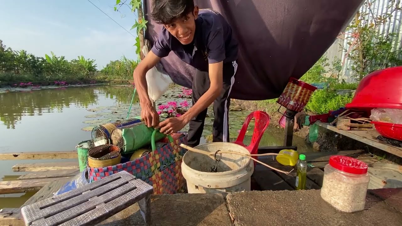 phần 5 || Đặt ếch vụ đông xuân #vlogs