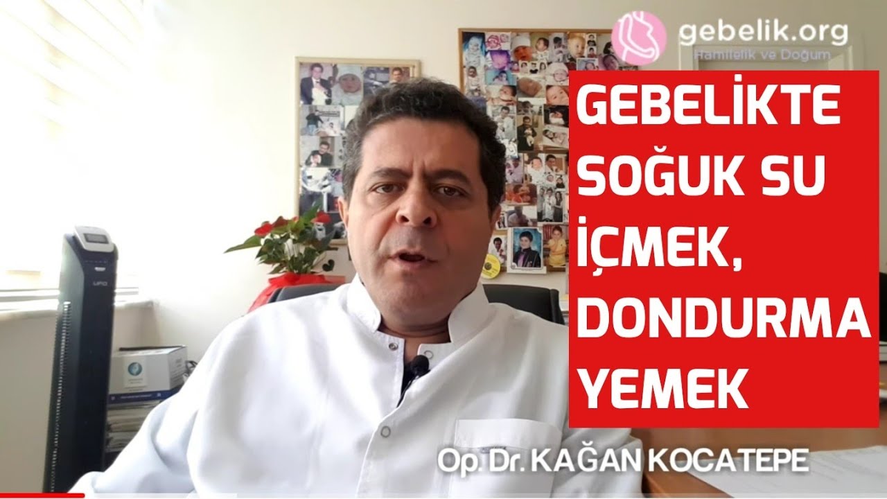 Gebelikte soğuk su, kola içmek, dondurma yemek bebeğe zararlı mı, erken doğum, düşüğe neden olur mu?