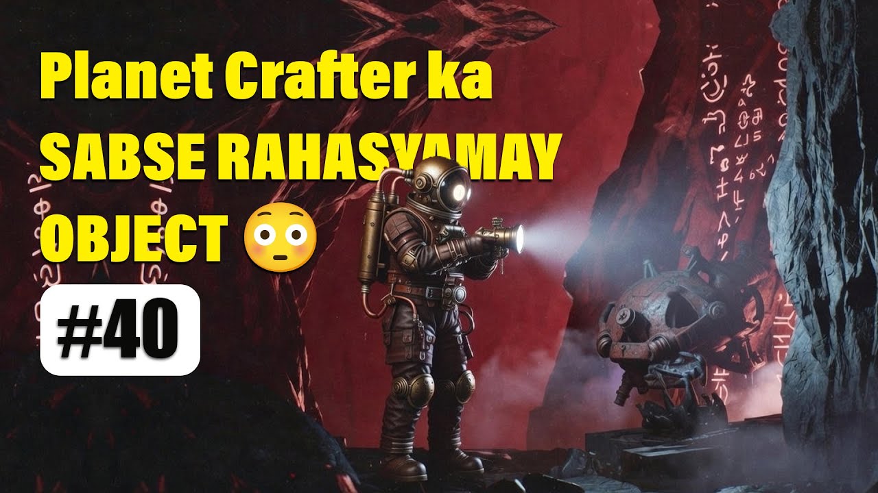 “Secret Cave Discovery 🔥 UNLOCKED an UNSEEN OBJECT!” | “UNSEEN OBJECT 😱” | planet crafter #40