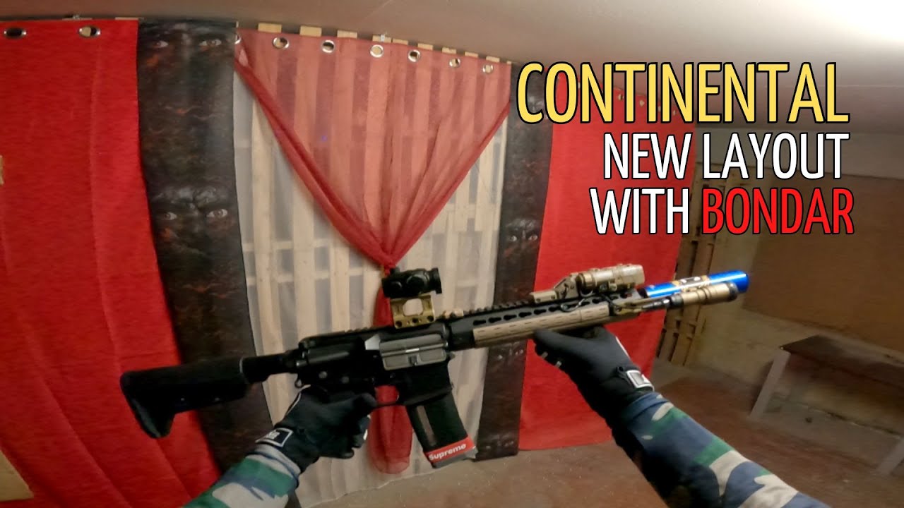 TGD / AIRSOFT🇫🇷 #37 CONTINENTAL CQB // NEW LAYOUT WITH BONDAR