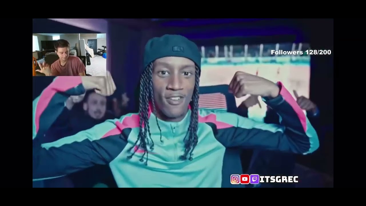 AMERICAN REACTS TO LIL MACKS - Demon Time