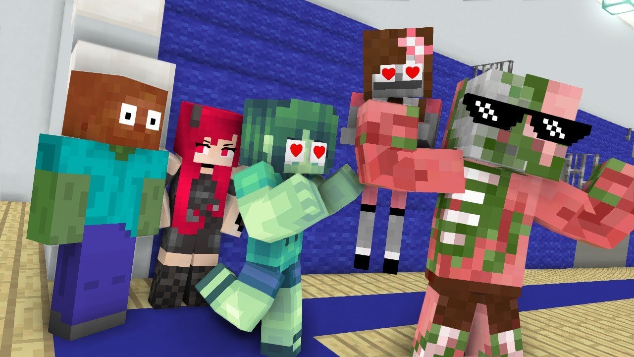 Школа монстров: TRULY BRAVE - Minecraft Animation