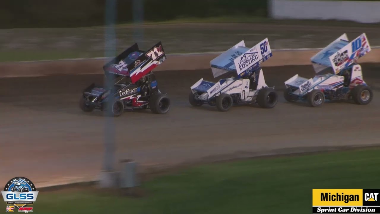 6.14.2024 GLSS MichiganCAT A-Main Hartford Motor Speedway