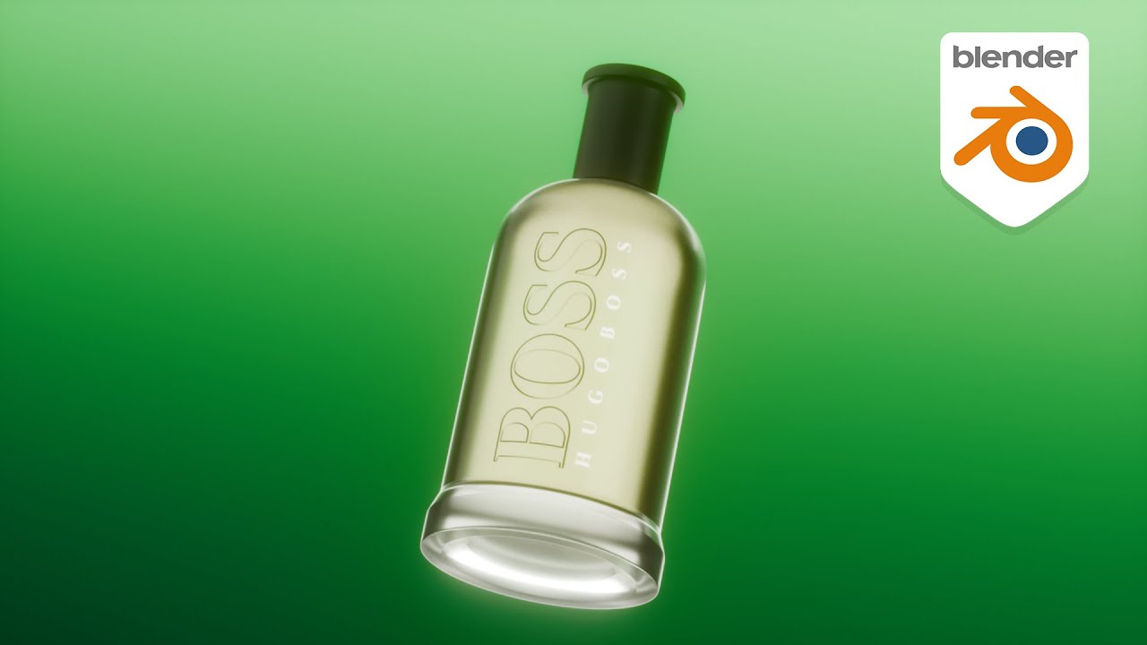 Cosmetic Products | Perfume Boss | Blender Beginner Tutorial 4.4