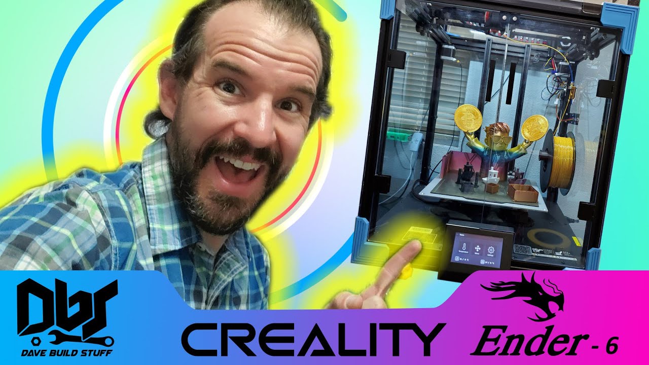 Наконец-то я обзавёлся новым 3D-принтером! - Обзор Creality Ender-6 с модификациями.