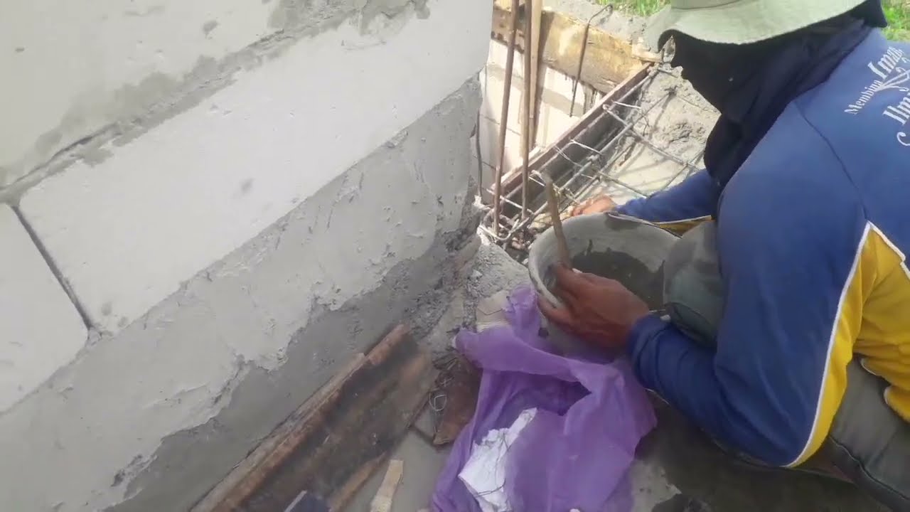Cara menyambung beton lama dengan beton baru agar 