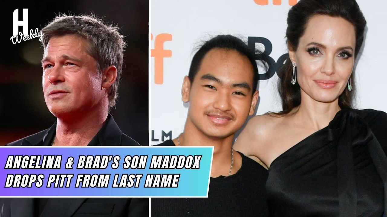 Angelina Jolie and Brad Pitt's Son Maddox Drops Pitt From His Last Name | Hollywood Weekly