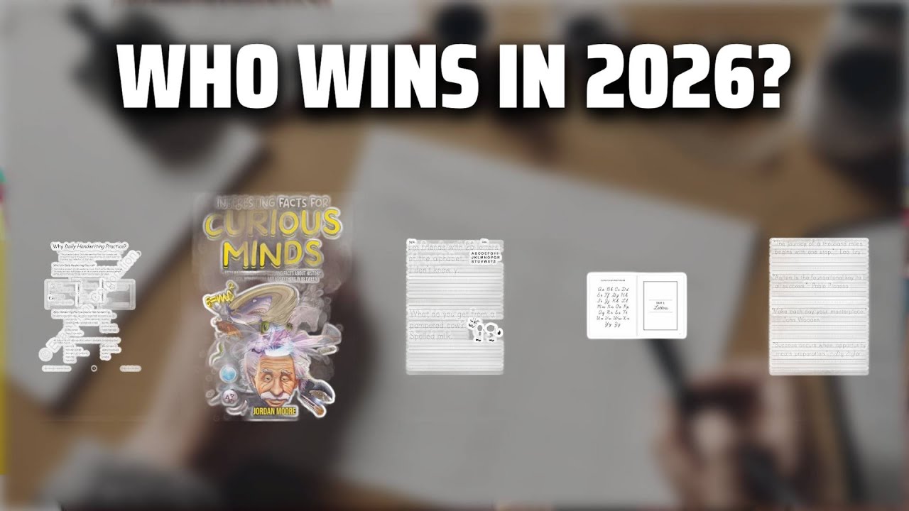 The Top 5 Best Penmanship Practice in 2026 - Must Watch Before Buying!