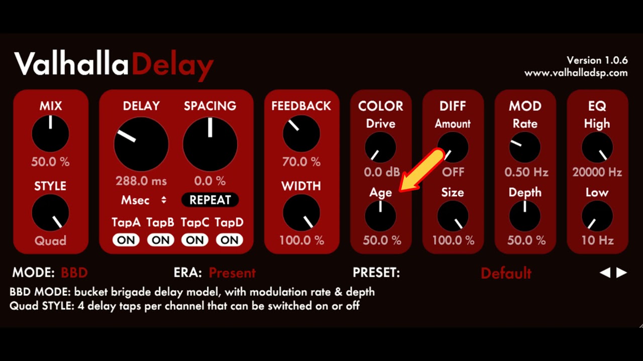 Valhalla Delay In Depth Tutorial  - How To Use Valhalla Delay