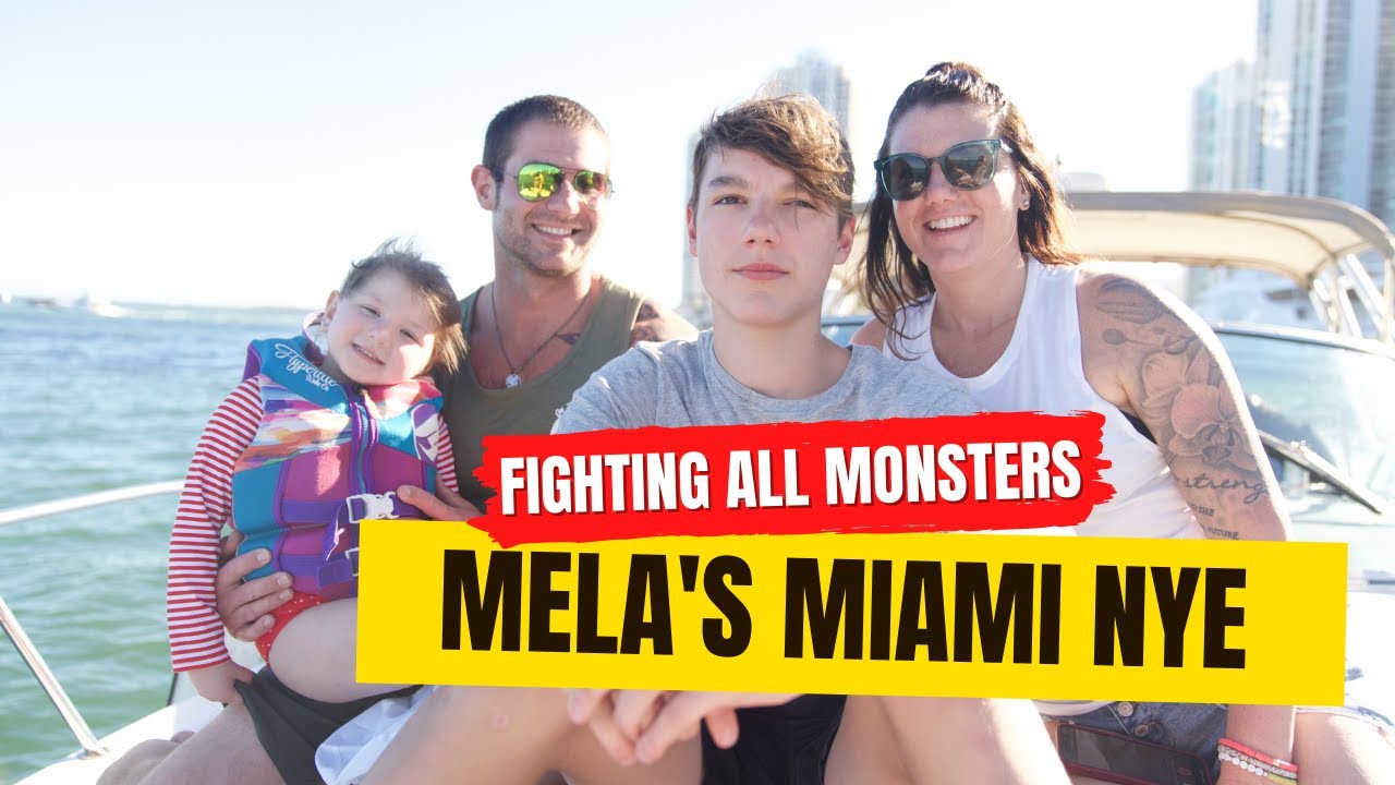 Mela Takes Miami - New Years | Neuroblastoma
