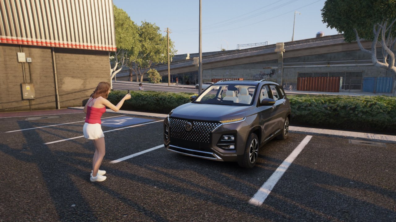 Gta 5 Amanda Ki New MG Hector Plus  #44
