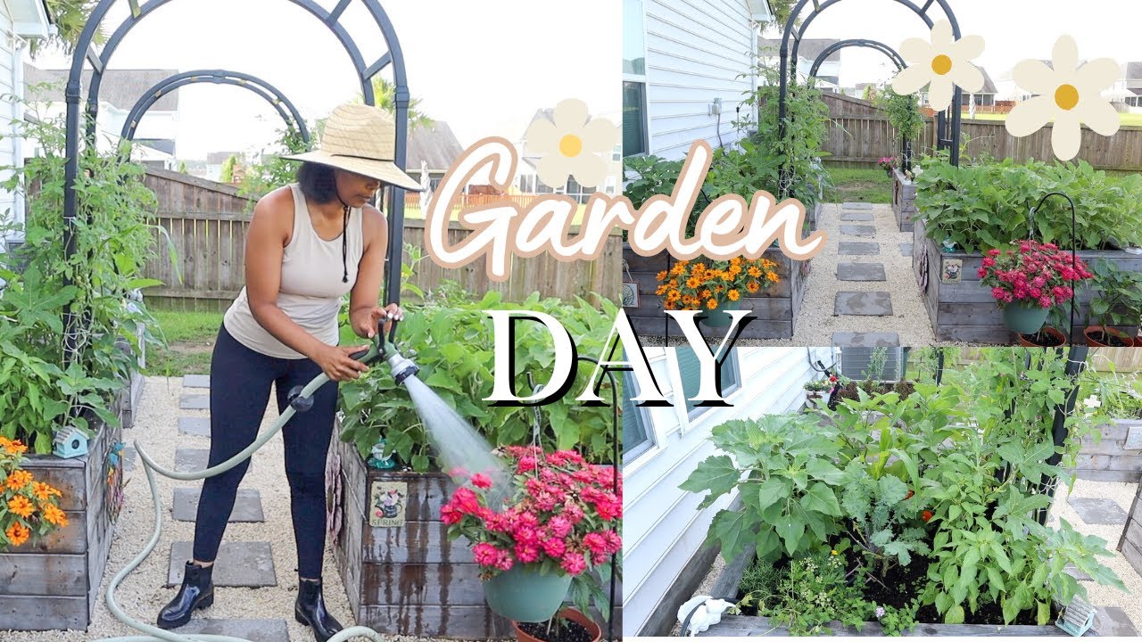 SPEND A DAY IN THE GARDEN WITH ME | GARDEN TOUR // LoveLexyNicole