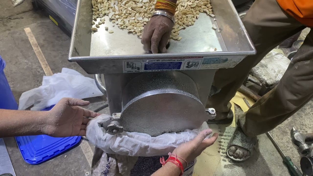 Kaju grinding machine | Punjab engineering Indore 9039088841