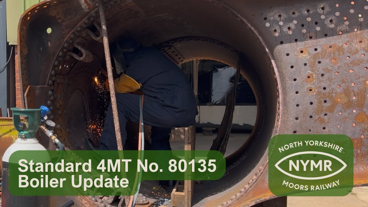 BR Standard 4MT No  80135: Boiler Update
