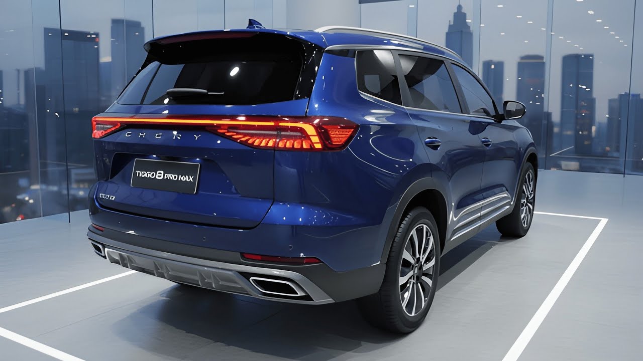 2026 Chery Tiggo 8 PHEV Híbrido Plug-in AWD / Passeio Detalhado — Exterior e depois Interior