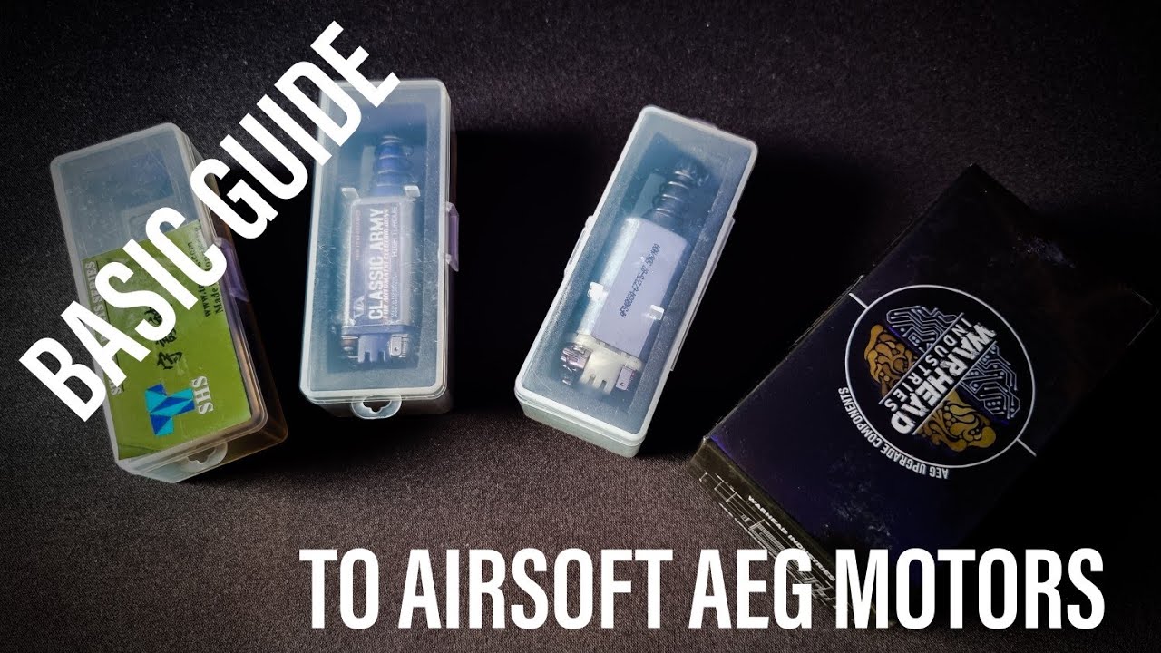 Beginers guide to AEG motors in airsoft. High torque/High speed, Long or short. What does it mean?