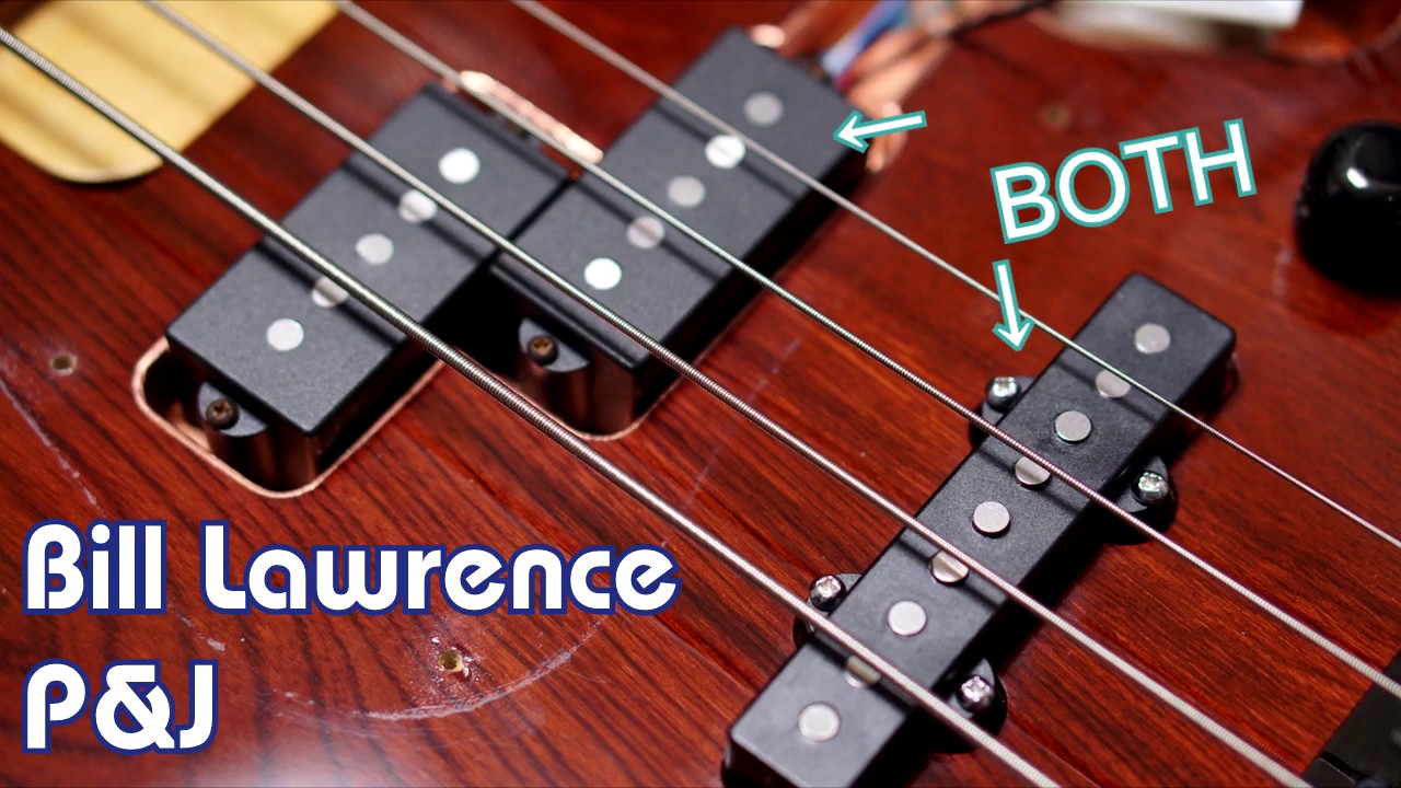 PJ Bass Pickup ‪Comparison‬