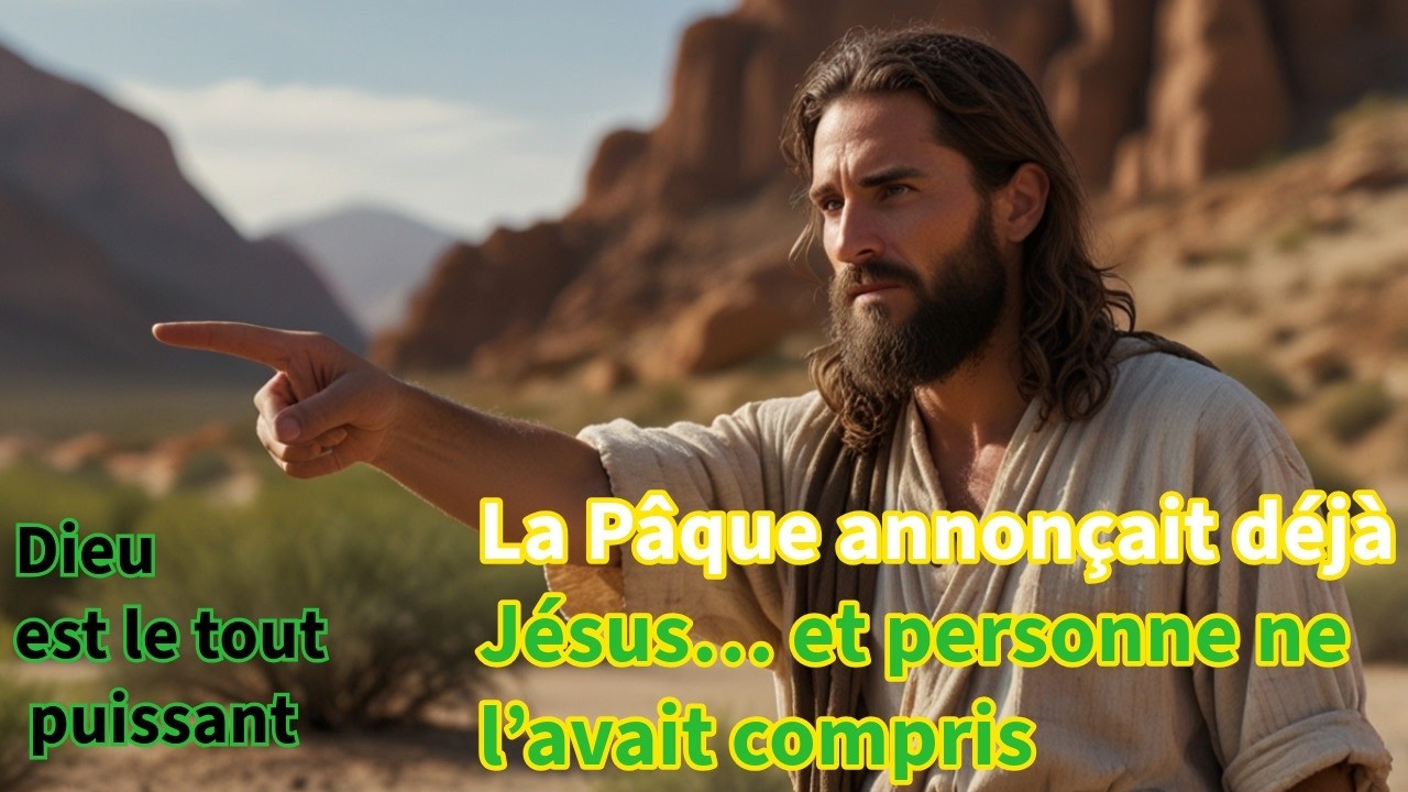 La Pâque annonçait déjà Jésus… et personne ne l’avait compris