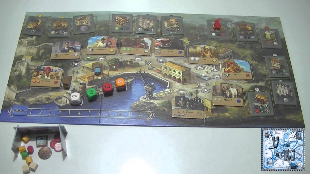 Santiago De Cuba - Juego de mesa - Reseña/aprende a jugar