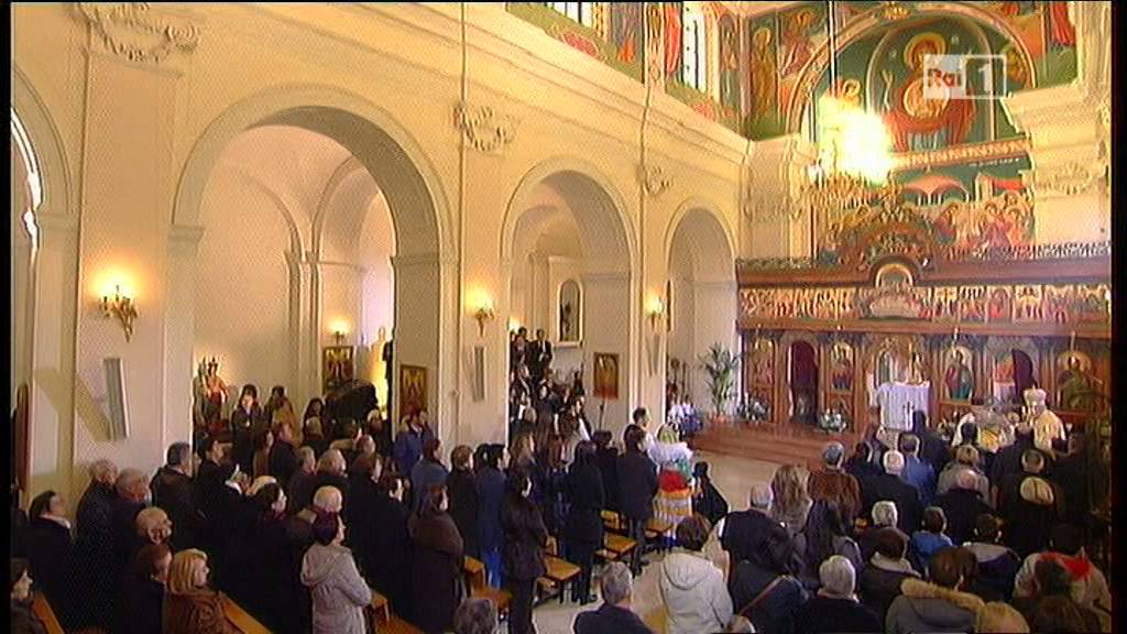 Divina Liturgia in arberesh. Rai 1 (parteI)