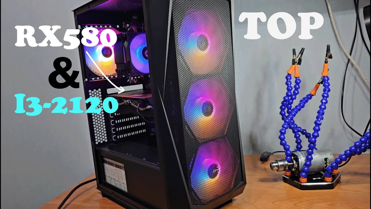 🖥️PC Сборка Rx580 & i3-2120🔌