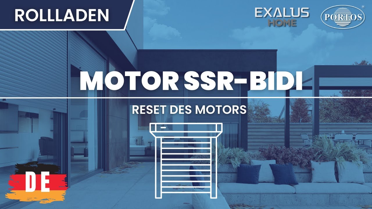 |DE| Reset des Motors SSR- BIDI | Untertitel
