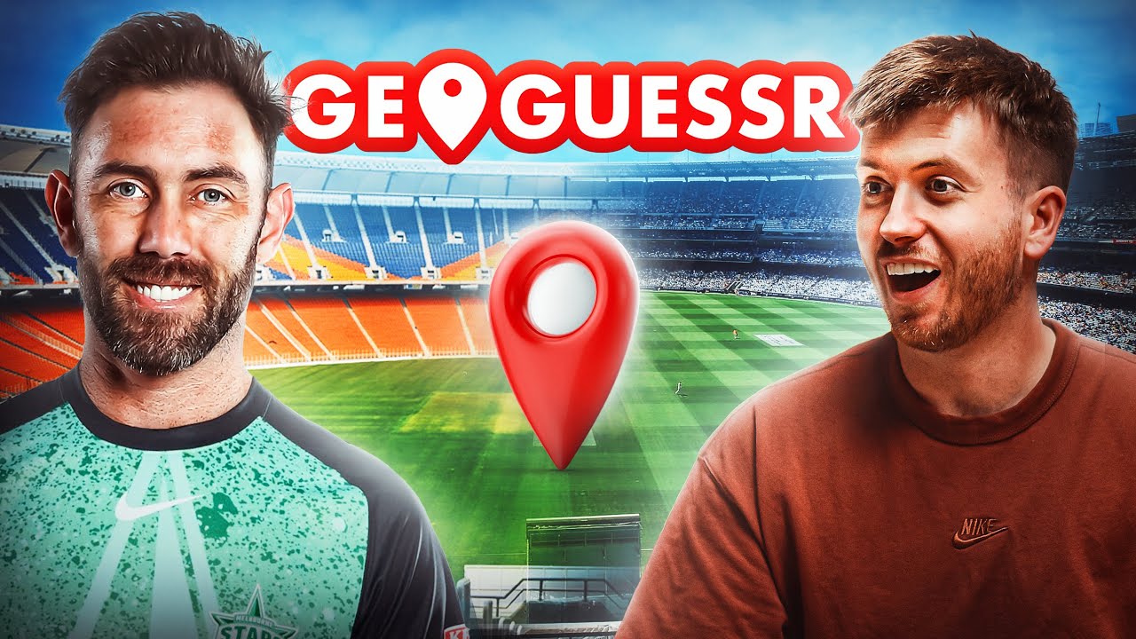Glenn Maxwell Plays Cricket Stadium GeoGussr