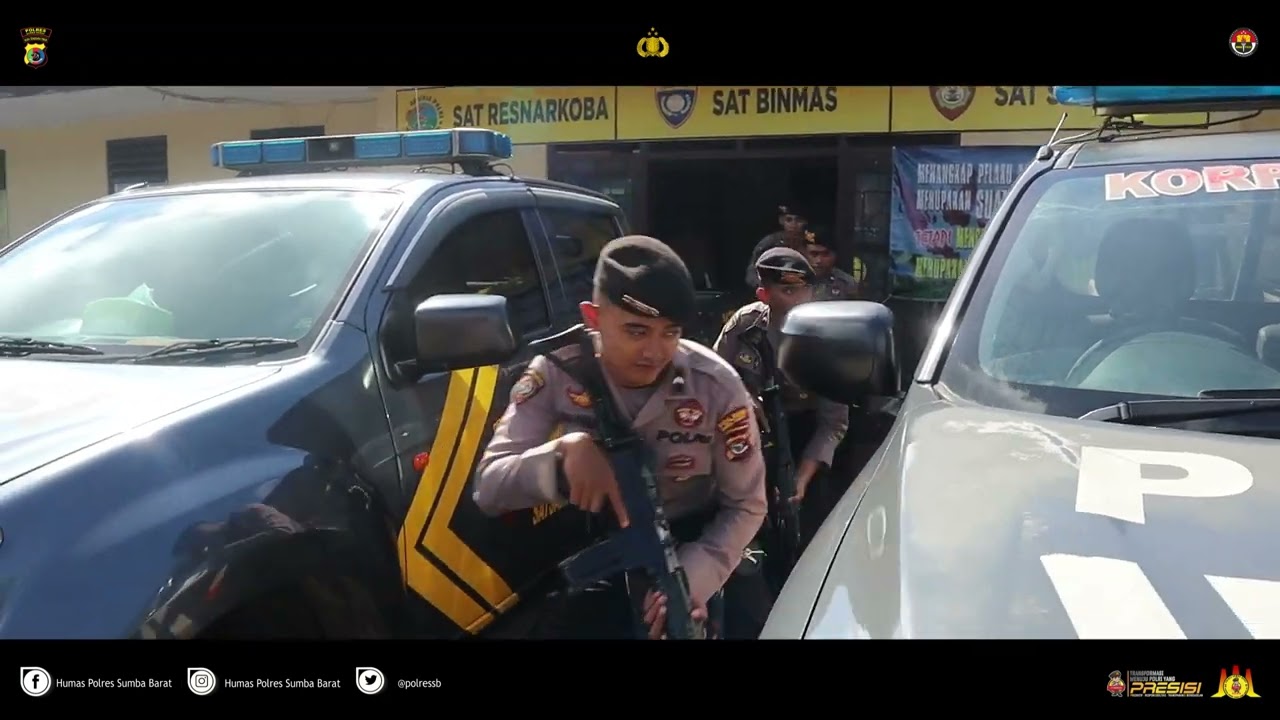 POLRES SUMBA BARAT DISERANG KELOMPOK MASYARAKAT 