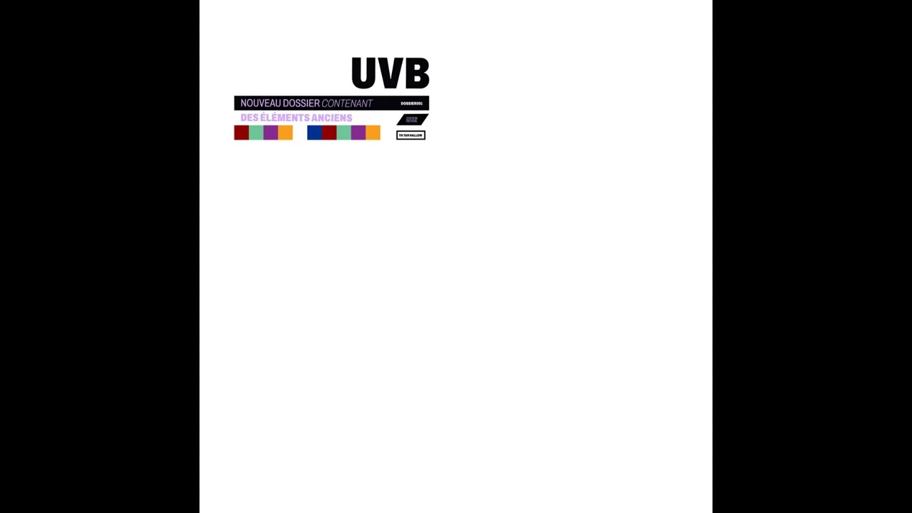 UVB - Dossier 1-1 [DOSSIER001]