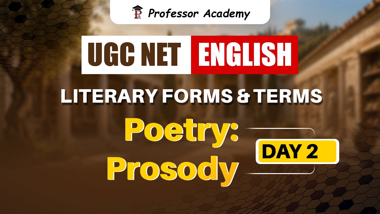 UGC NET English | Literary Forms & Terms | Day 2