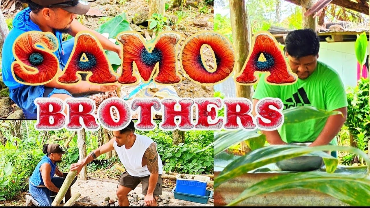 Братья, основавшие цветочный бизнес Мириамы #самоа #еда #едасамоа #цветы #фермер