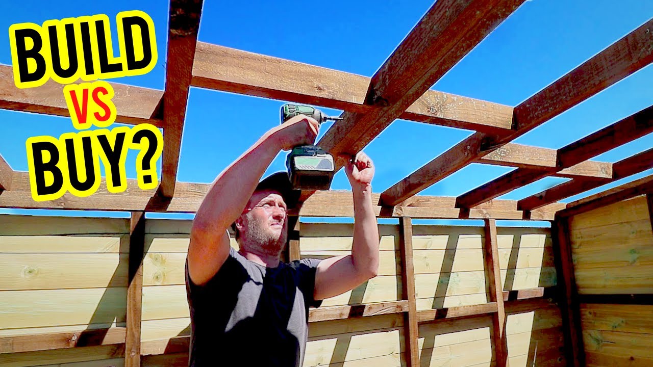 Sheds: Build Or Buy? ULTIMATE Cost Breakdown