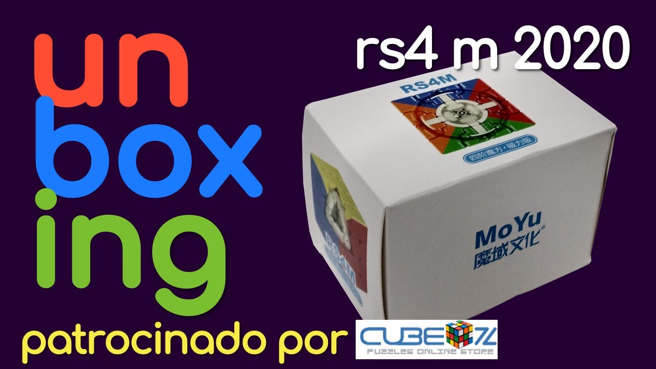 UNBOXING MOYU RS4 M 2020 | PATROCINADO POR CUBEZZ | CUBOS DE RUBIK