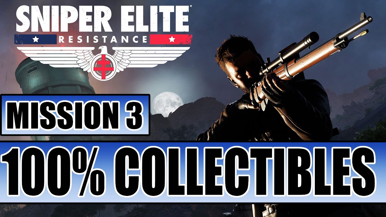 Sniper Elite Resistance - 100% Guide - Mission 3 Sonderzugsabotage - Alle Sammelobjekte - Sabotage