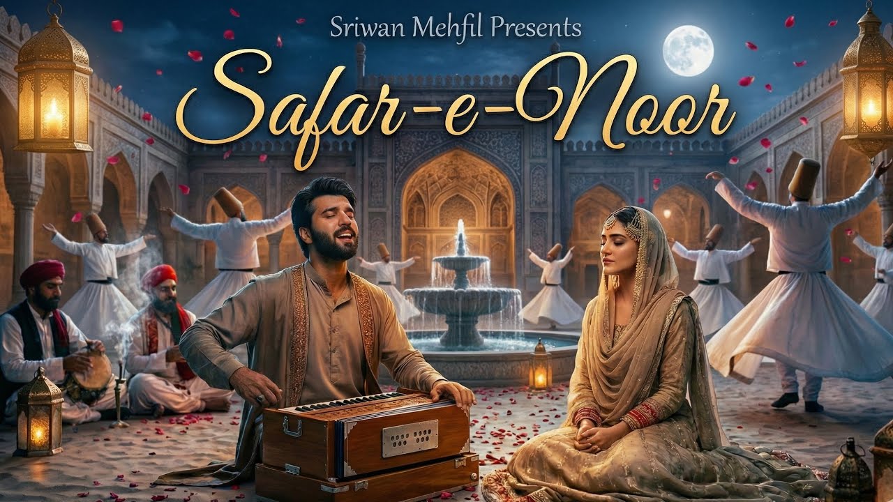 Safar‑e‑Noor – Soulful Sufi Song | Sriwan Mehfil #sufisong #mehfil #sufimusic #qawwali 