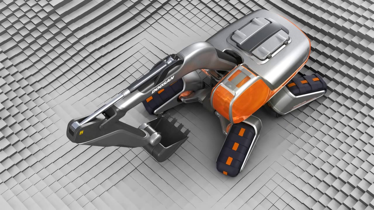 Doosan future concept excavator