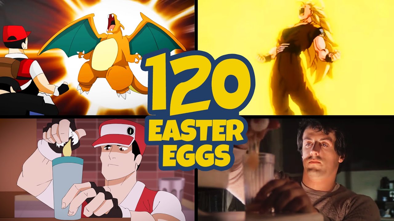 ⭐ 120 EASTER EGGS in Pokemon Red Fan Movie ⭐