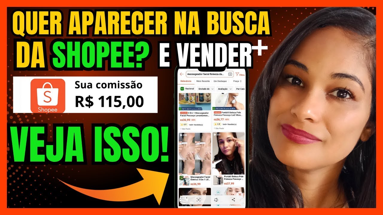 Como fazer a Shopee recomendando seus vídeos! Dicas para aparecer na aba de pesquisa da Shopee!